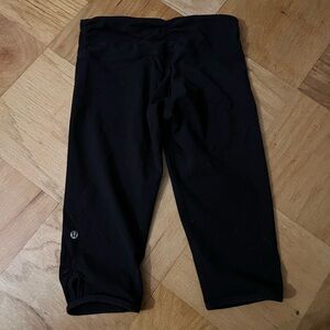 Lululemon Short Leggings with Ruching